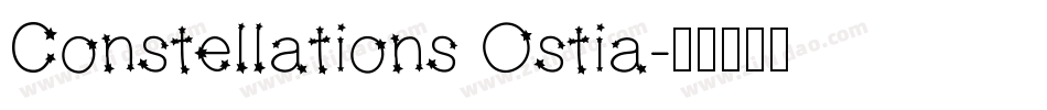 Constellations Ostia字体转换